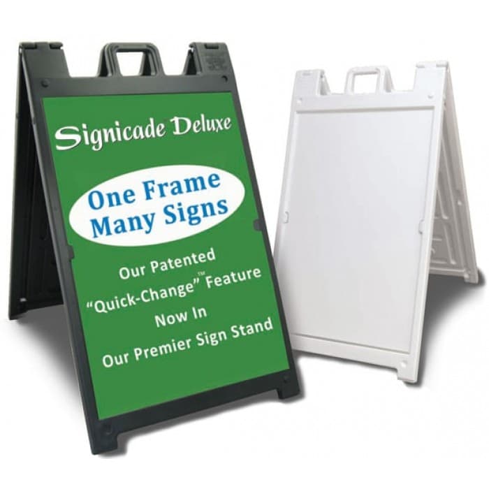 Deluxe Sidewalk Sign Frame  