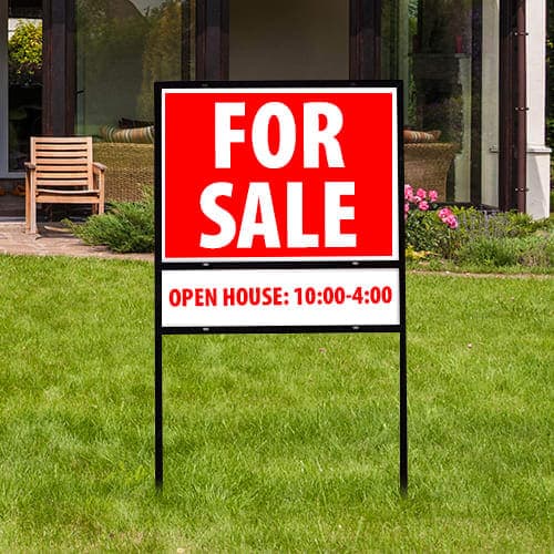 H-Frame Yard Sign
