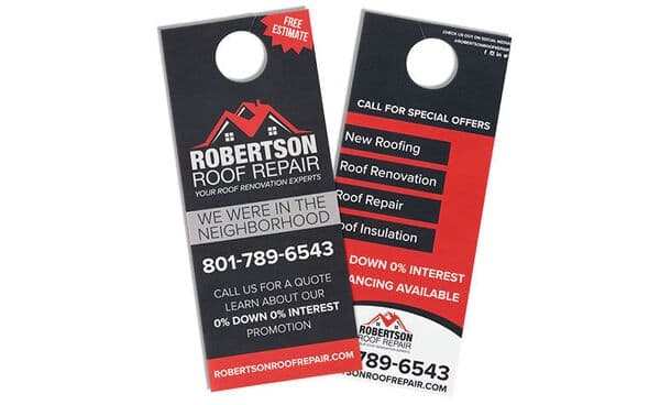 Standard Door Hangers 3.5"x8.5"