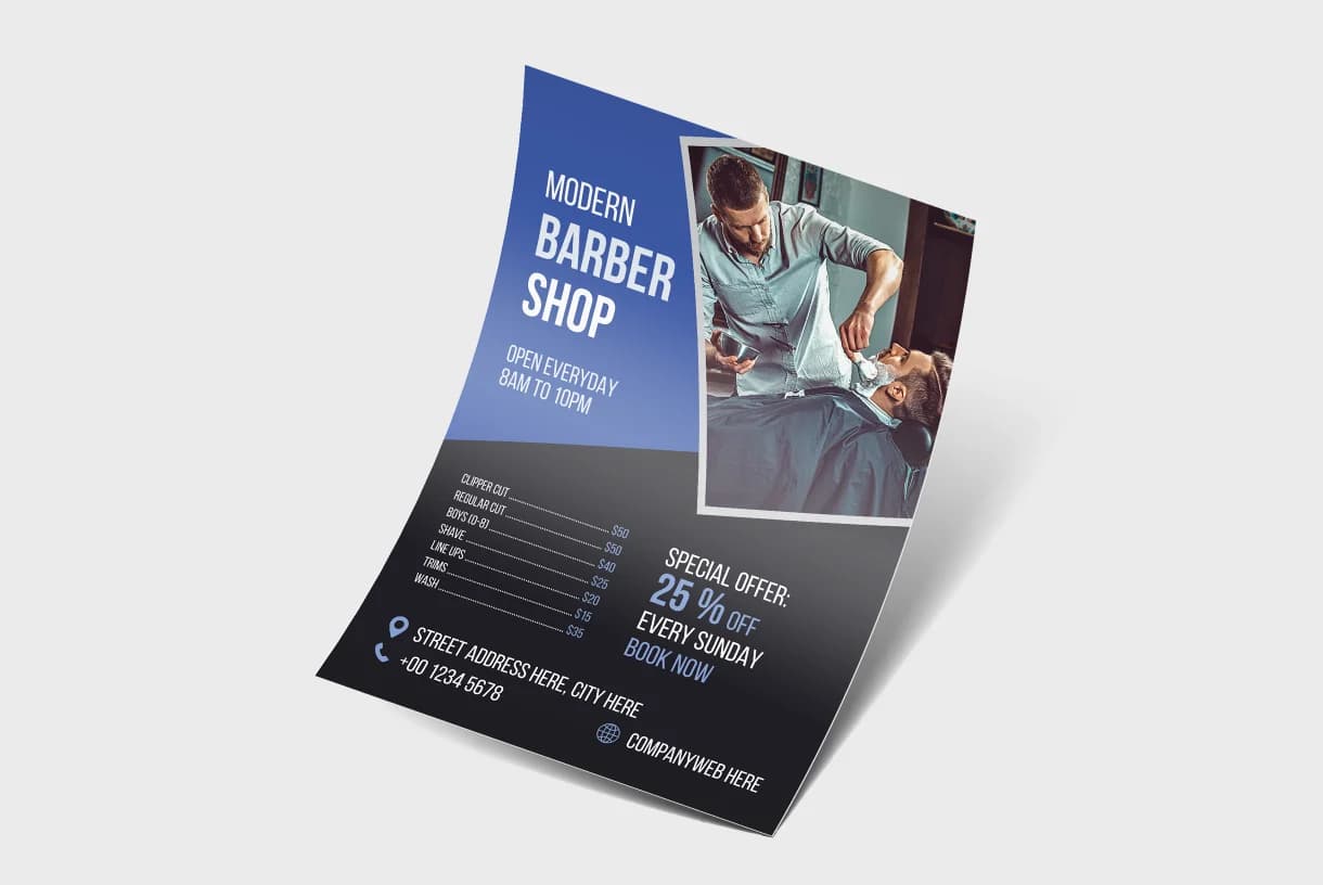 Half Page Flyer (5.5" × 8.5")